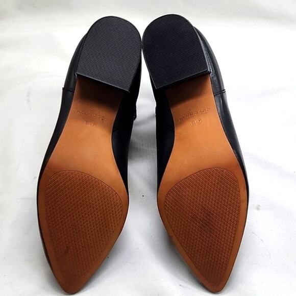 COLE HAAN ELYSE BLACK 100% LEATHER BOOTIES LADIES 6.5 NWOB - Picture 13 of 16